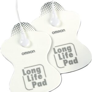 OMRON Long Life Pads for OMRON TENS Unit - Pads for Electric Muscle Stimulator - Designed for Lower Back, Arm, Shoulder, Leg, and Foot