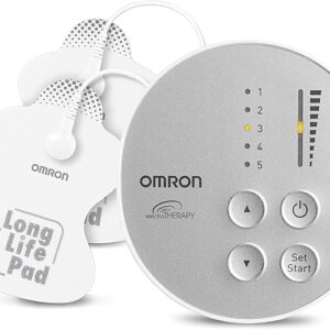 OMRON Pocket Pain Pro TENS Unit Muscle Stimulator, Simulated Massage Therapy for Lower Back, Arm, Foot, Shoulder and Arthritis Pain, Drug-Free Pain Relief (PM400)
