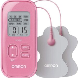 Omron Low-Frequency Therapy Equipment Pink HV-F021-PK from Japan