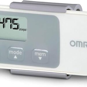 Omron Tri-Axis Alvita Pedometer - Step and Activity Tracker - White, HJ-320