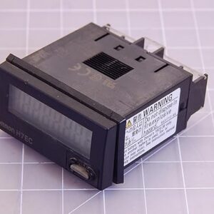OMRON H7EC-N-B 1 KHZ 30 HZ 8 Digit Count TOTALIZER H7E Series LCD SELF Powered