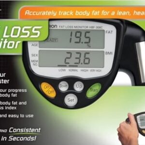 Omron Fat Loss Monitor, Bodylogic Body Fat Analyzer, (1 EACH, 1 EACH)