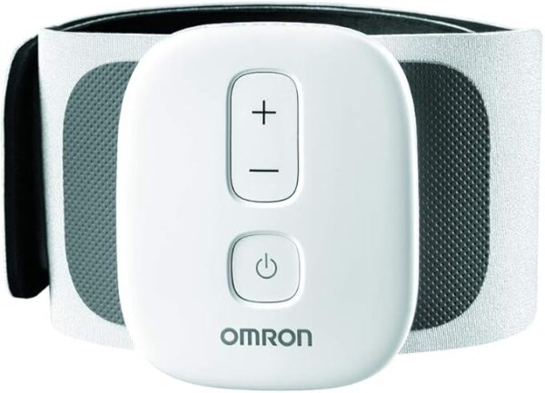 Omron Focus TENS Therapy for Knee Unit Wireless Muscle Stimulator with Sweep Waveform Technology, Medium, White