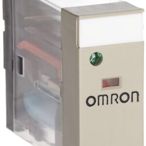 Omron G2R-2-SND DC24(S) General Purpose Relay LED Indicator and Diode Plug-In Terminals Double Pole Double Throw Contacts 21.6 mA Rated Load Current 24 VDC Rated Load Voltage